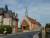 Rue des Bains,A gauche L'Alcyon,A droite, hors photo, la villa Roblot